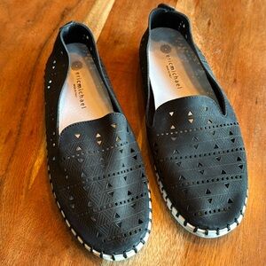 Women’s Eric Michael, Maria slip on shoes, black 36 M